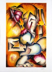 Boxed Sunshine Alexandra Nechita