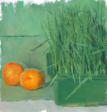Wheatgrass and Apricot