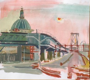 Williamsburg Bridge from Brooklyn