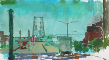 Williamsburg Bridge from Manhatten