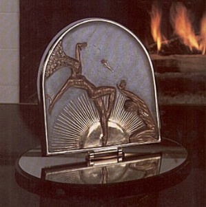 Erte Table Mirror - Femme Fatale