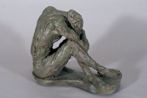 Seated Male Nude