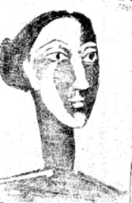 Tete de Femme au Chignon