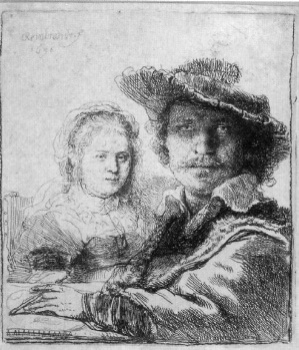 Self Portrait with Saskia