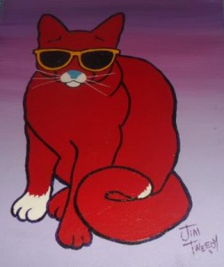Jim Tweedy Red Cat