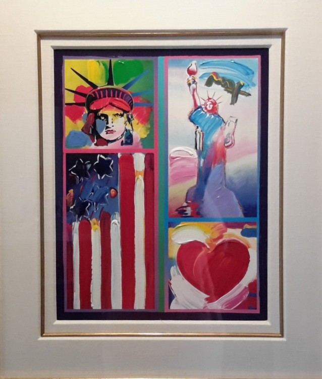Two Liberties, Flag and Heart