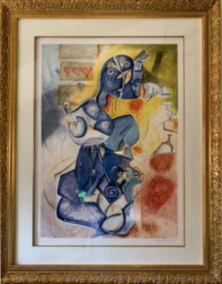 BLUEBERRY MAN  <br> 1 Available at Barnett Fine Art