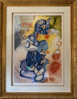 BLUEBERRY MAN <br> 1 Available at Barnett Fine Art