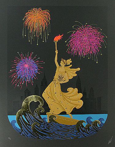 Statue of Liberty -- Night